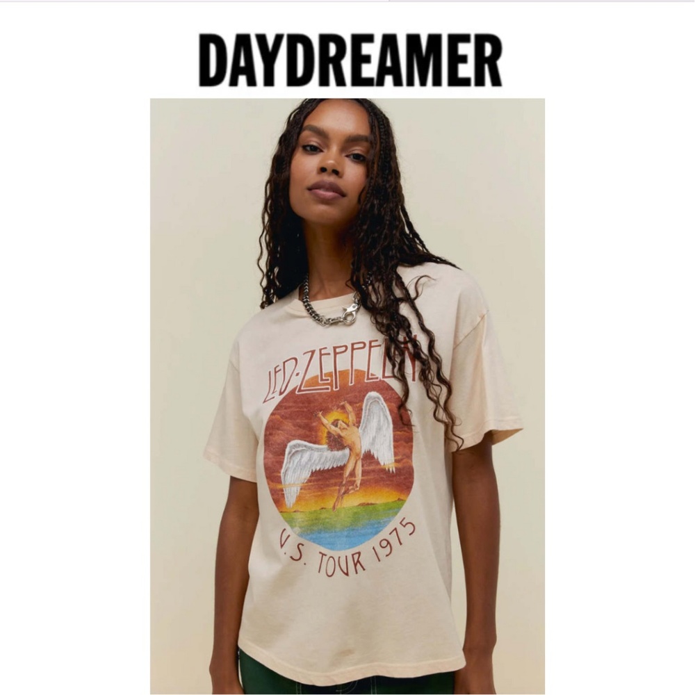 Daydreamer Led Zeppelin Tour 1975 Boyfriend Tee
